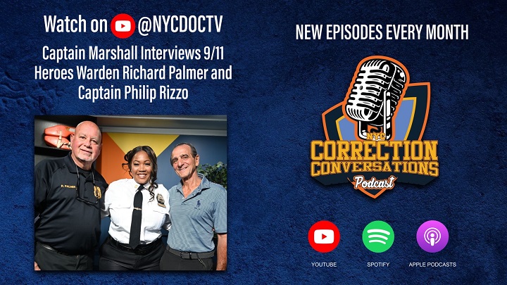 Watch the NYC Correction Conversations Podcast 
                                           